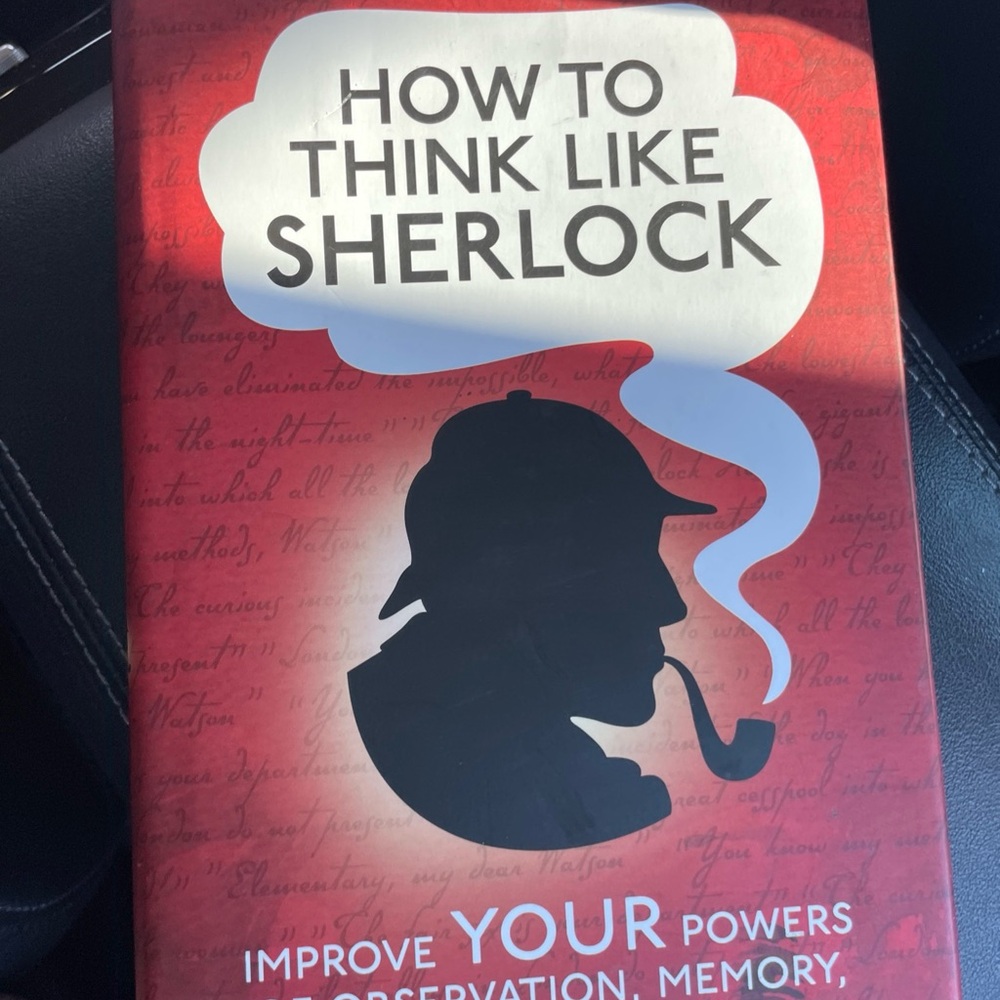 How to Think Like Sherlock Book